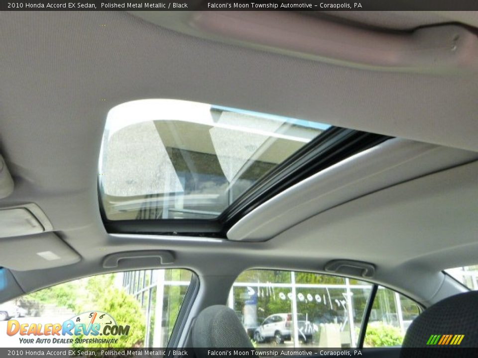 2010 Honda Accord EX Sedan Polished Metal Metallic / Black Photo #21