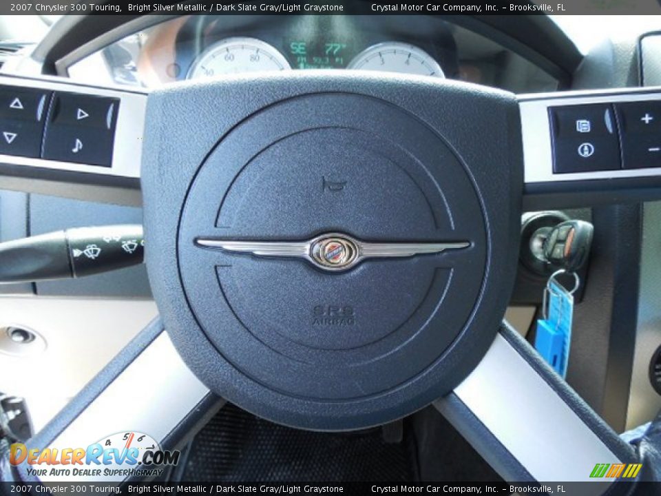 2007 Chrysler 300 Touring Bright Silver Metallic / Dark Slate Gray/Light Graystone Photo #21
