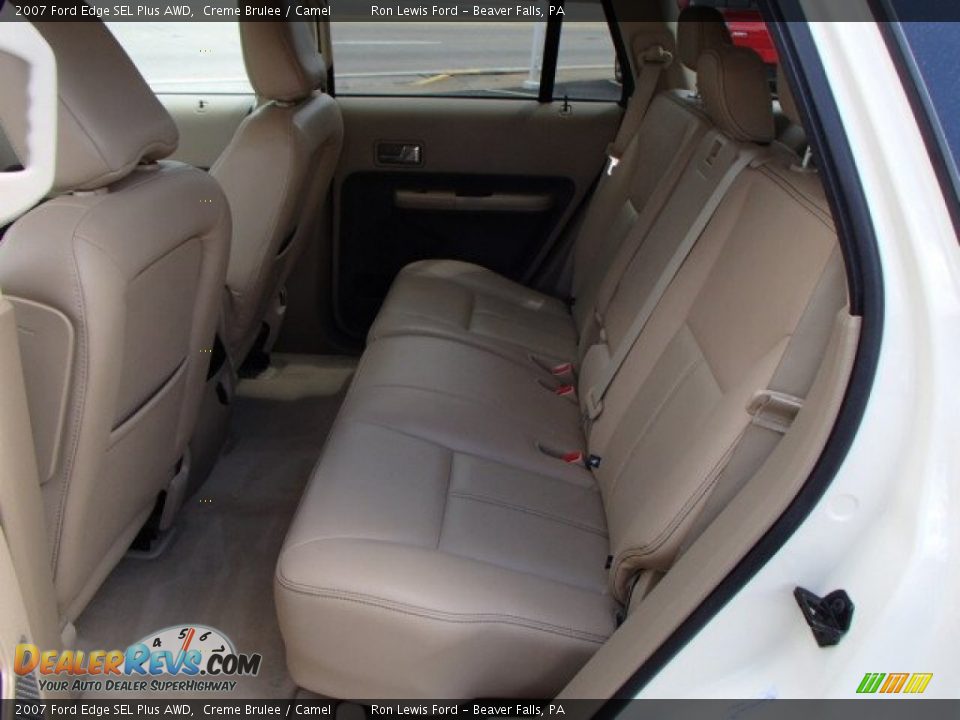 2007 Ford Edge SEL Plus AWD Creme Brulee / Camel Photo #13