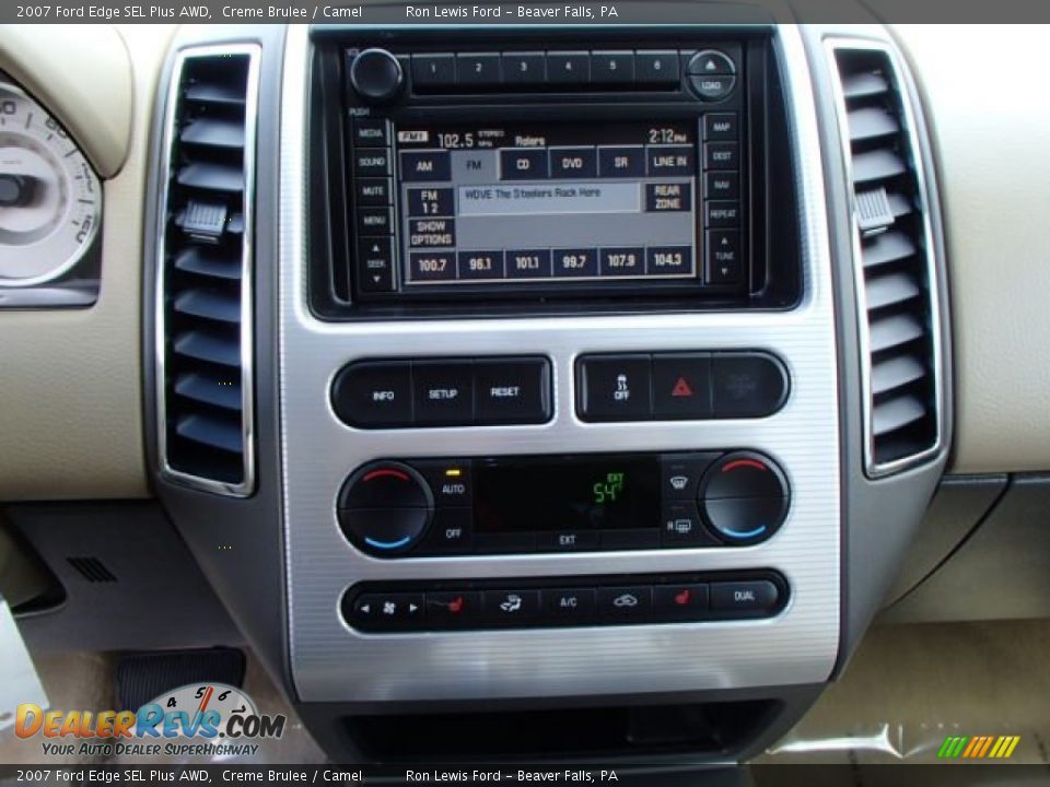 2007 Ford Edge SEL Plus AWD Creme Brulee / Camel Photo #16