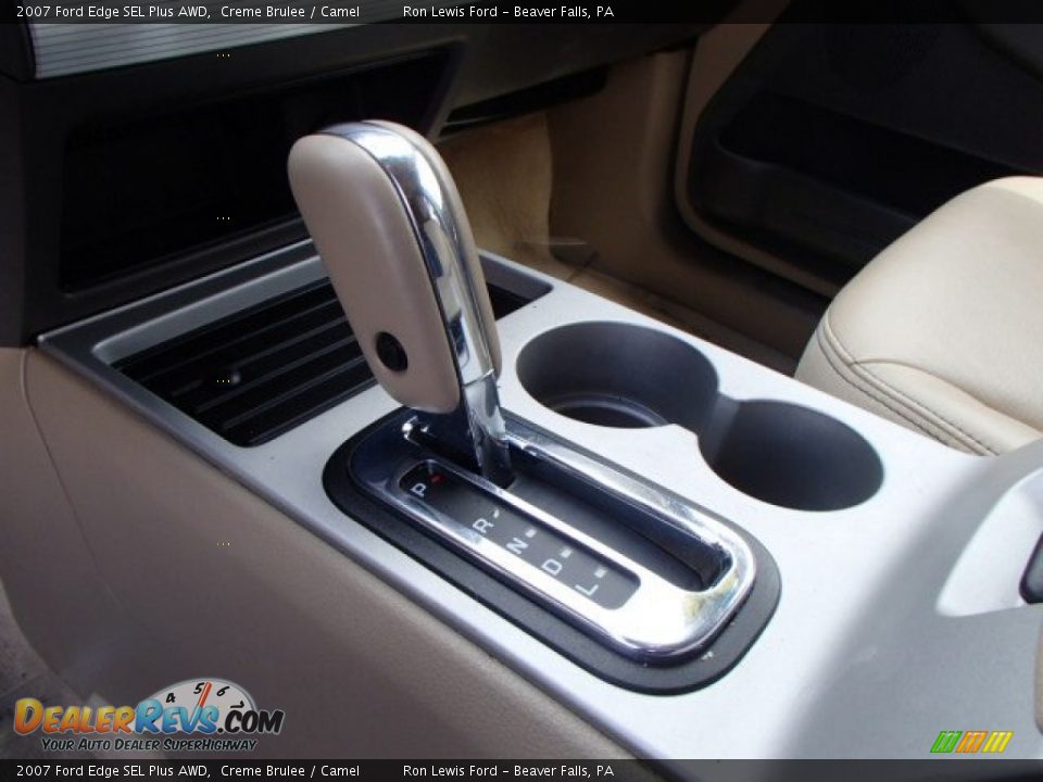2007 Ford Edge SEL Plus AWD Creme Brulee / Camel Photo #17