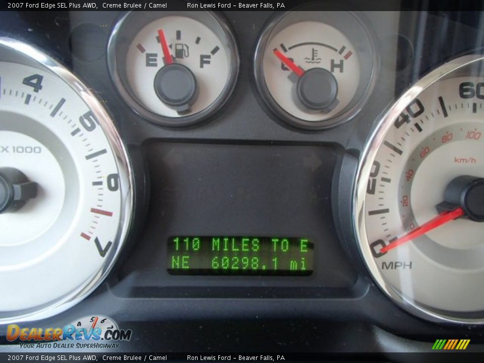 2007 Ford Edge SEL Plus AWD Creme Brulee / Camel Photo #19