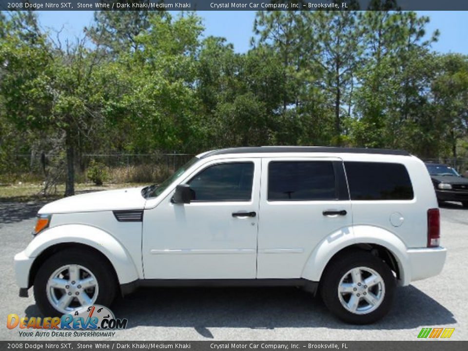 Stone White 2008 Dodge Nitro SXT Photo #2