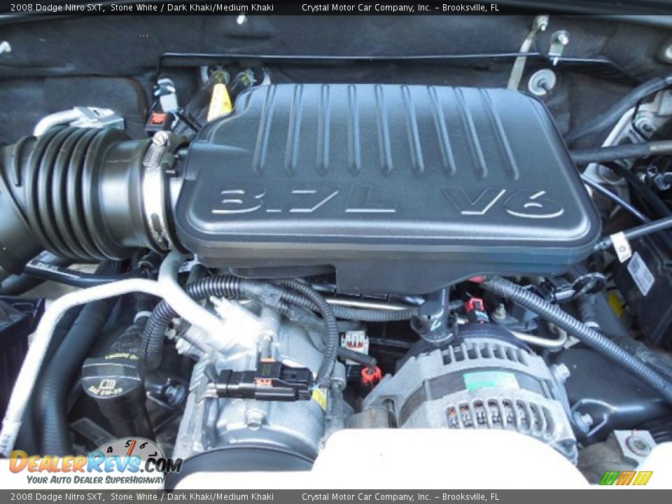 2008 Dodge Nitro SXT 3.7 Liter SOHC 12-Valve V6 Engine Photo #16