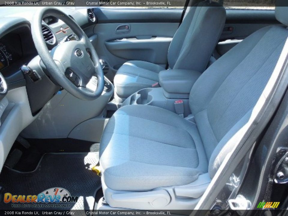 2008 Kia Rondo LX Urban Gray / Gray Photo #4