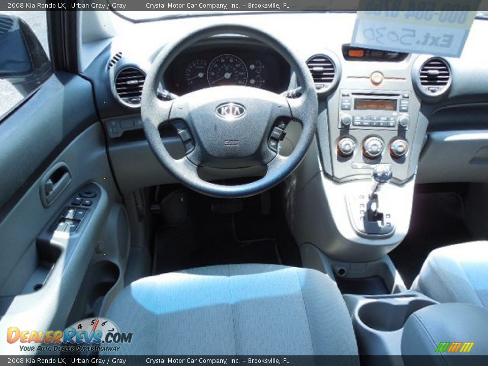 2008 Kia Rondo LX Urban Gray / Gray Photo #7