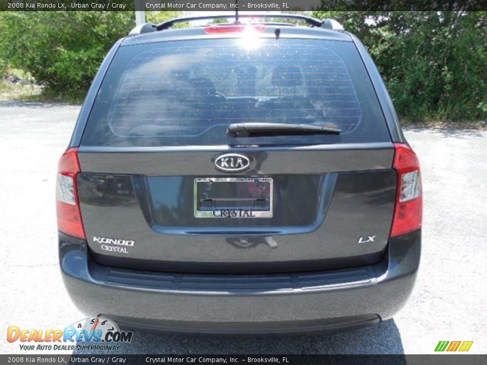2008 Kia Rondo LX Urban Gray / Gray Photo #9