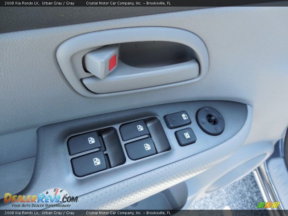 2008 Kia Rondo LX Urban Gray / Gray Photo #19