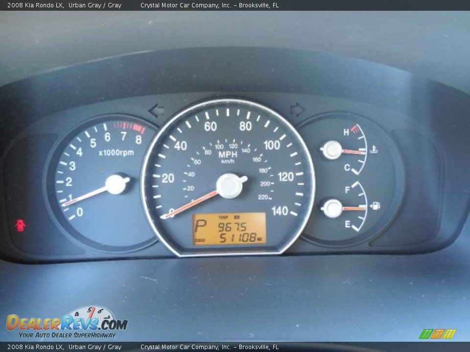 2008 Kia Rondo LX Urban Gray / Gray Photo #20