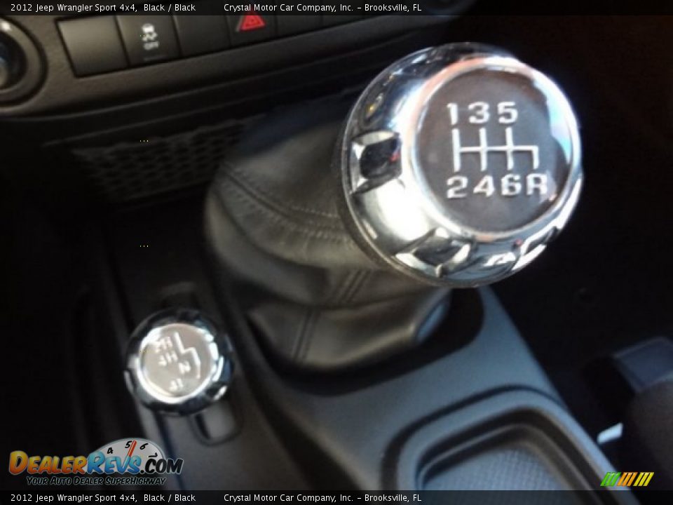 2012 Jeep Wrangler Sport 4x4 Black / Black Photo #20