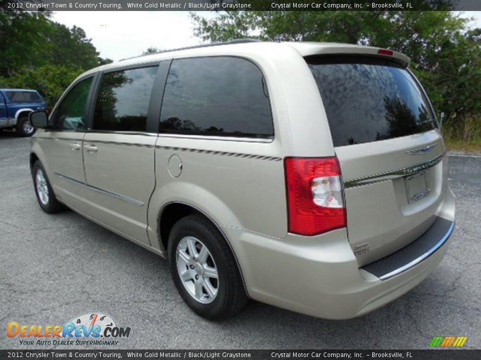 2012 Chrysler Town & Country Touring White Gold Metallic / Black/Light Graystone Photo #3