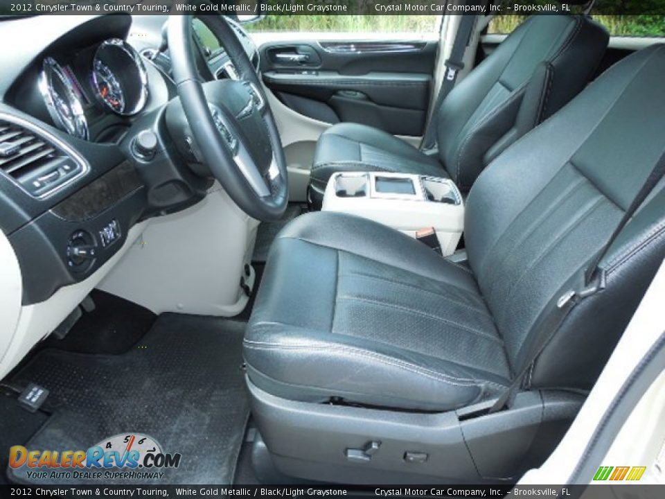2012 Chrysler Town & Country Touring White Gold Metallic / Black/Light Graystone Photo #4