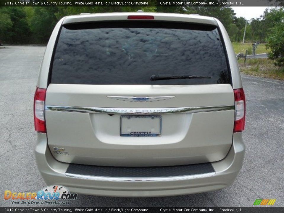 2012 Chrysler Town & Country Touring White Gold Metallic / Black/Light Graystone Photo #9