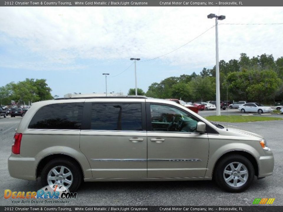 2012 Chrysler Town & Country Touring White Gold Metallic / Black/Light Graystone Photo #11