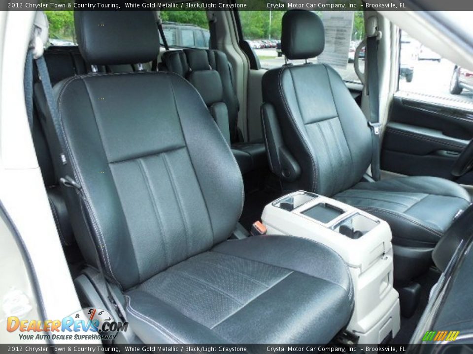 2012 Chrysler Town & Country Touring White Gold Metallic / Black/Light Graystone Photo #14