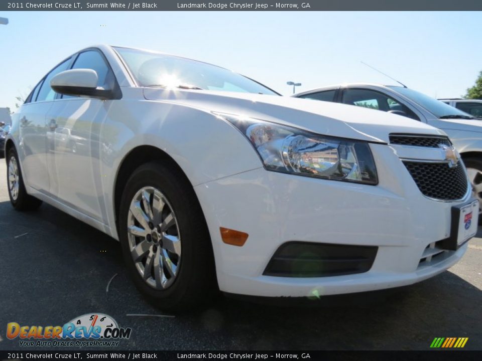 2011 Chevrolet Cruze LT Summit White / Jet Black Photo #4