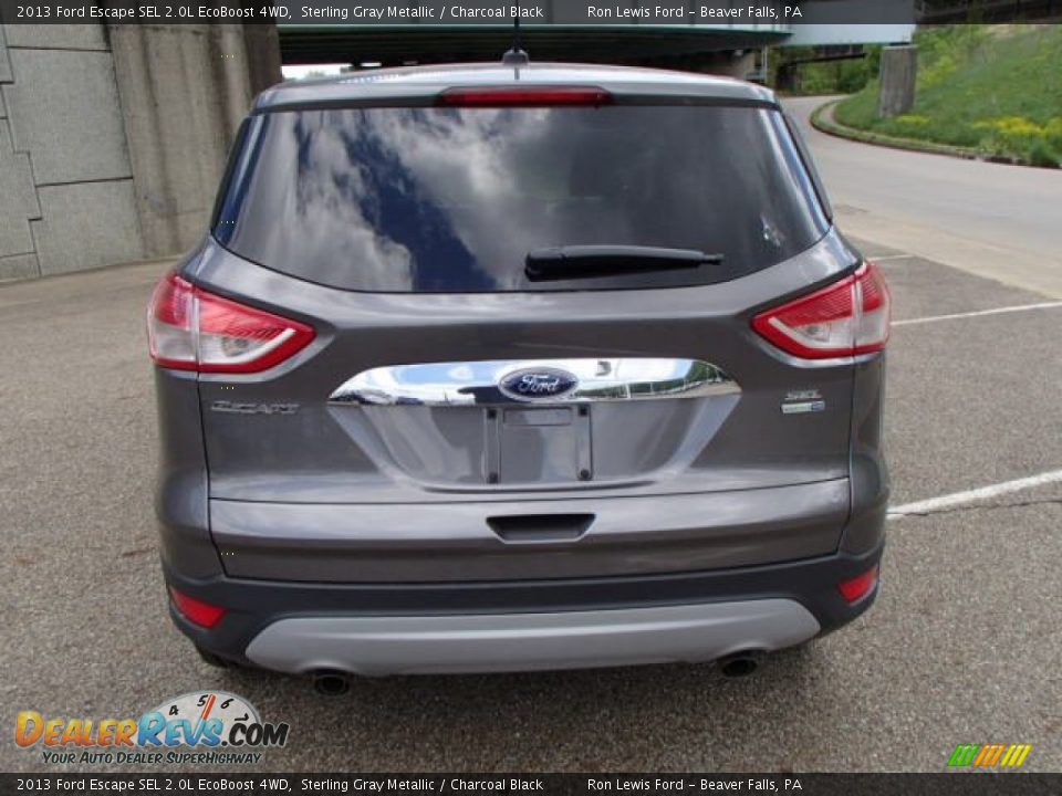2013 Ford Escape SEL 2.0L EcoBoost 4WD Sterling Gray Metallic / Charcoal Black Photo #7