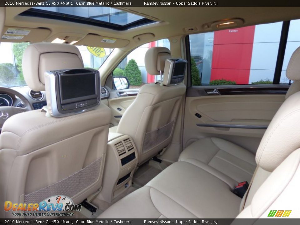 2010 Mercedes-Benz GL 450 4Matic Capri Blue Metallic / Cashmere Photo #8