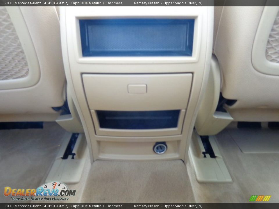 2010 Mercedes-Benz GL 450 4Matic Capri Blue Metallic / Cashmere Photo #10