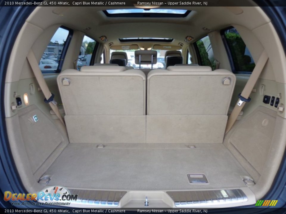 2010 Mercedes-Benz GL 450 4Matic Capri Blue Metallic / Cashmere Photo #13