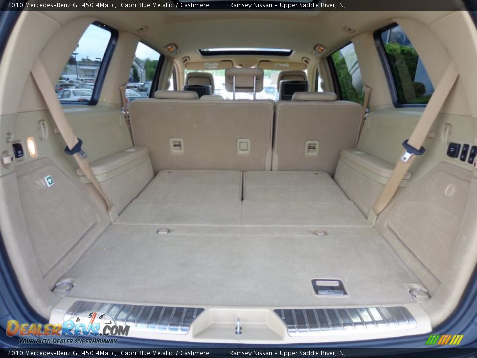 2010 Mercedes-Benz GL 450 4Matic Capri Blue Metallic / Cashmere Photo #14