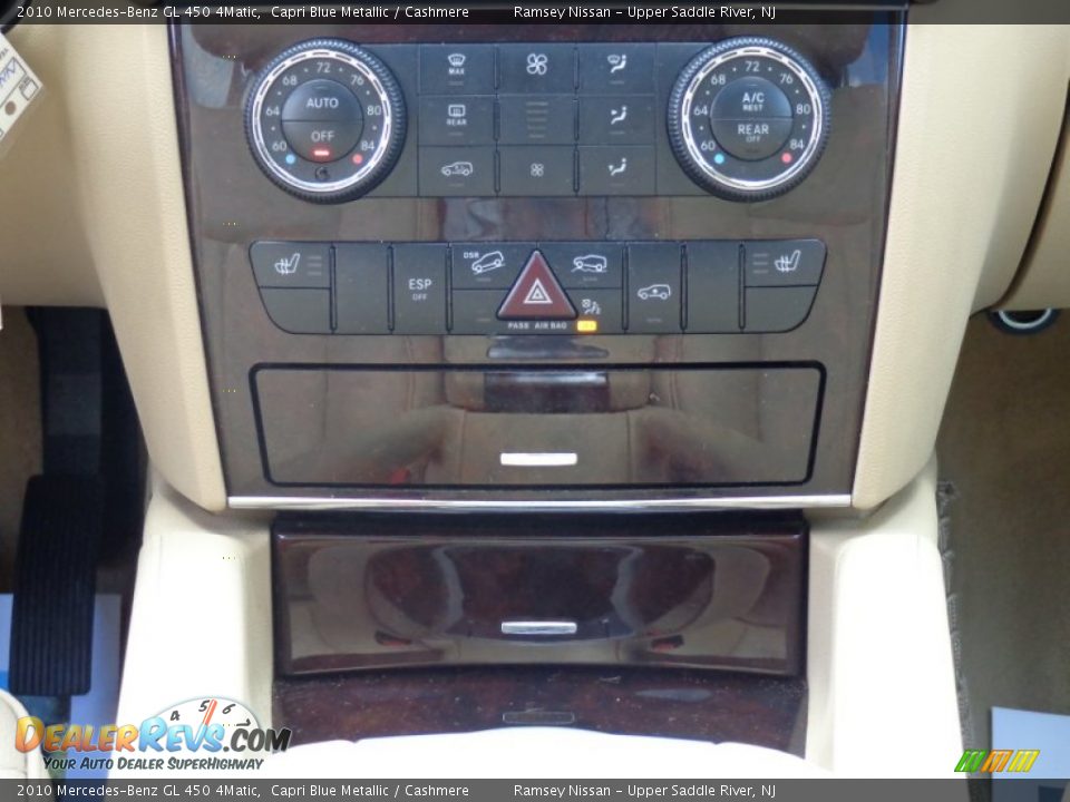 2010 Mercedes-Benz GL 450 4Matic Capri Blue Metallic / Cashmere Photo #21