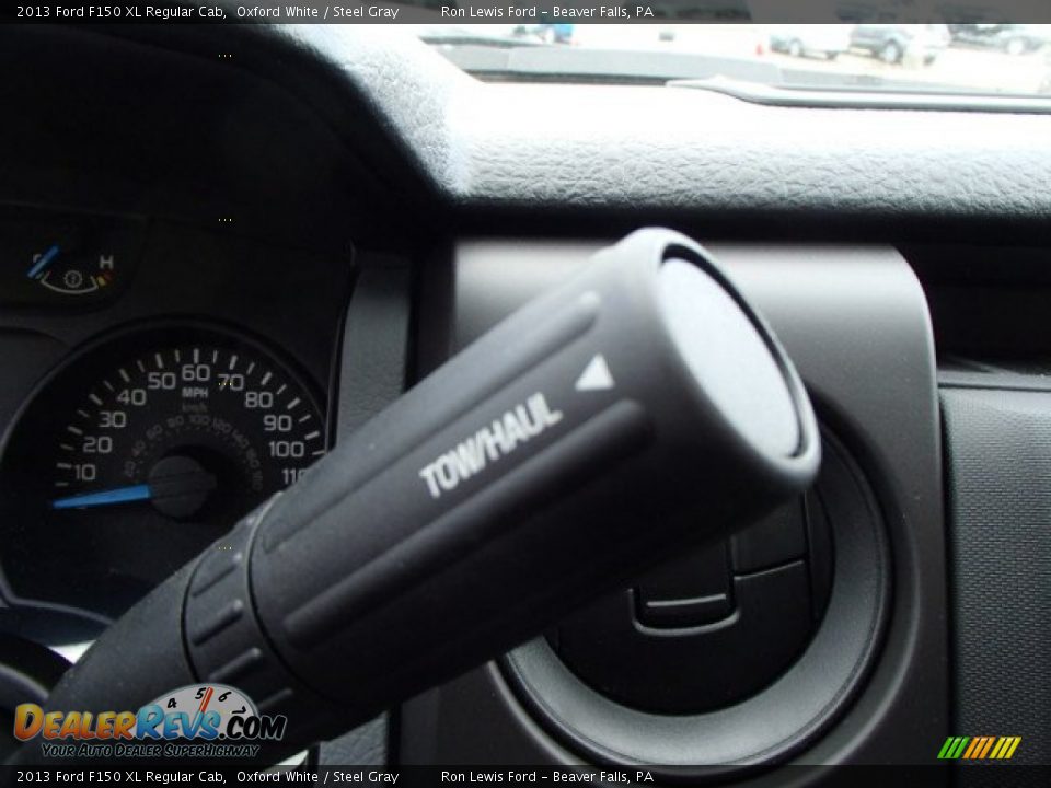2013 Ford F150 XL Regular Cab Oxford White / Steel Gray Photo #18