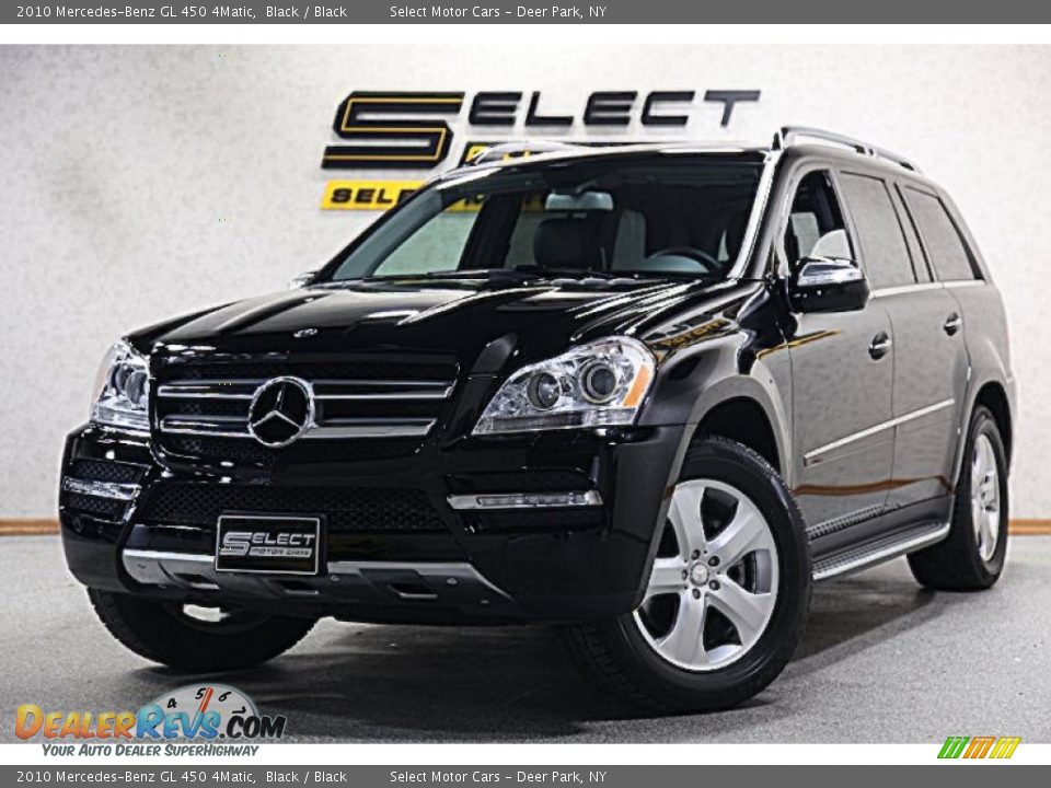 2010 Mercedes-Benz GL 450 4Matic Black / Black Photo #1