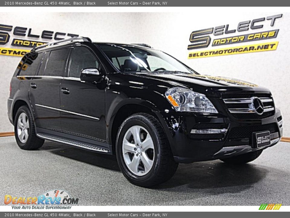 2010 Mercedes-Benz GL 450 4Matic Black / Black Photo #3