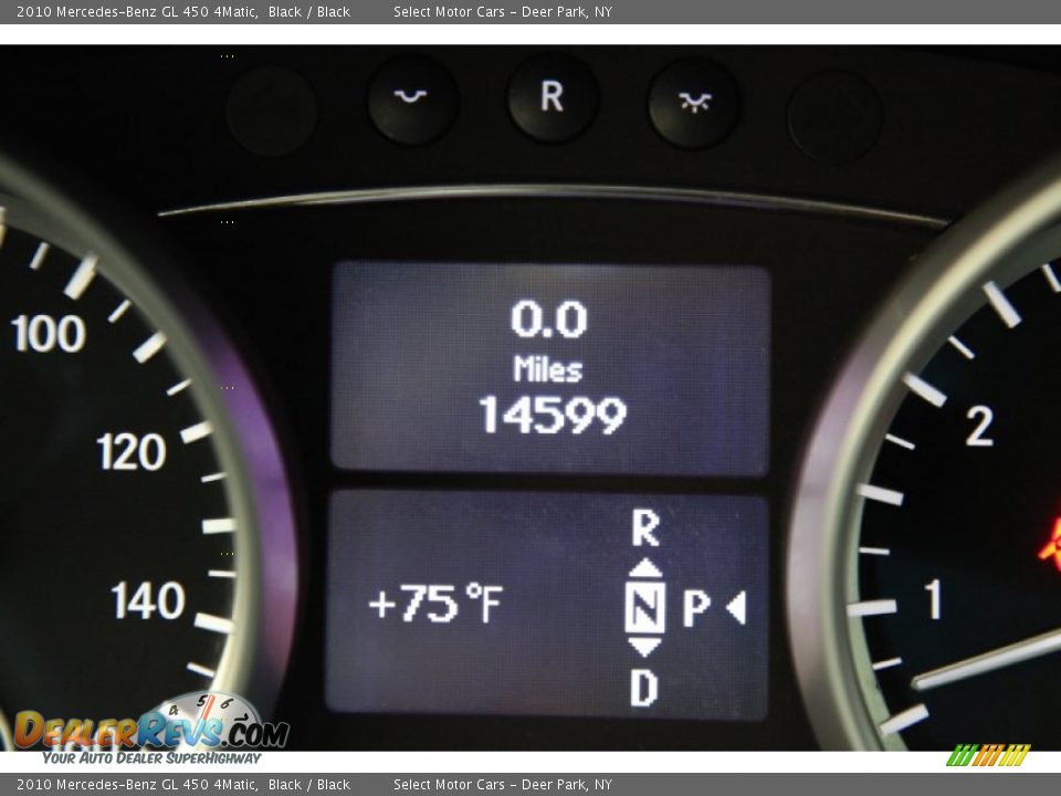 2010 Mercedes-Benz GL 450 4Matic Black / Black Photo #14