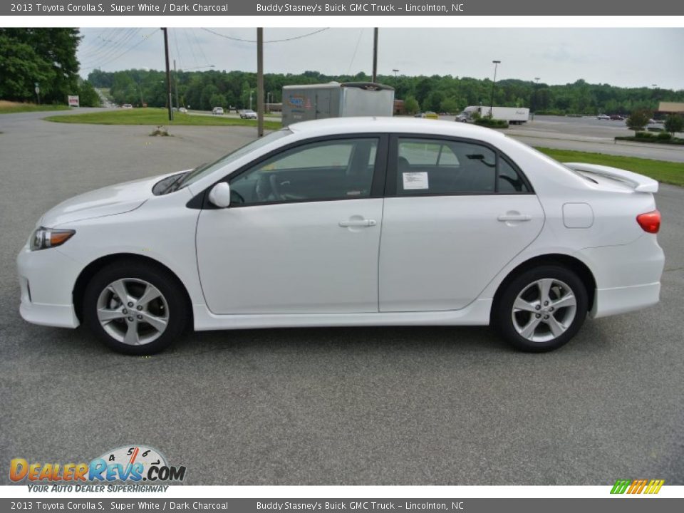 Super White 2013 Toyota Corolla S Photo #3