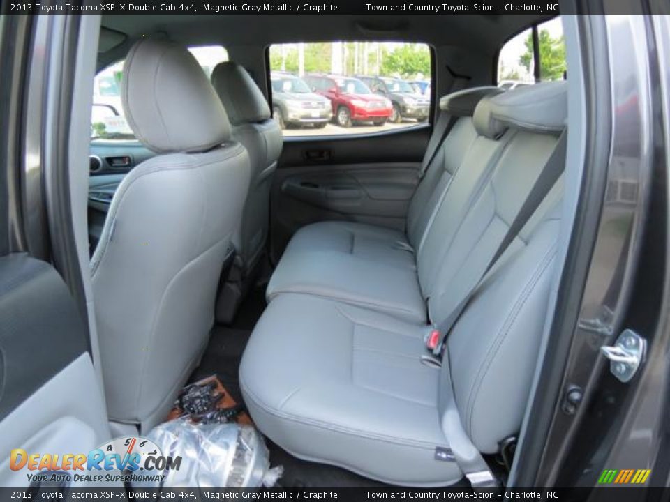 Rear Seat of 2013 Toyota Tacoma XSP-X Double Cab 4x4 Photo #7