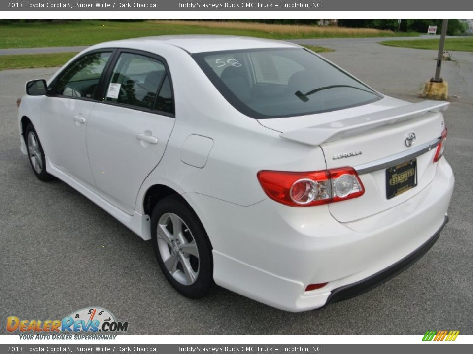 Super White 2013 Toyota Corolla S Photo #4