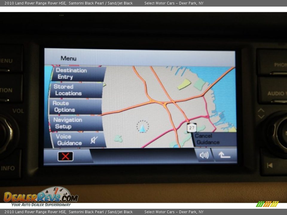 Navigation of 2010 Land Rover Range Rover HSE Photo #9