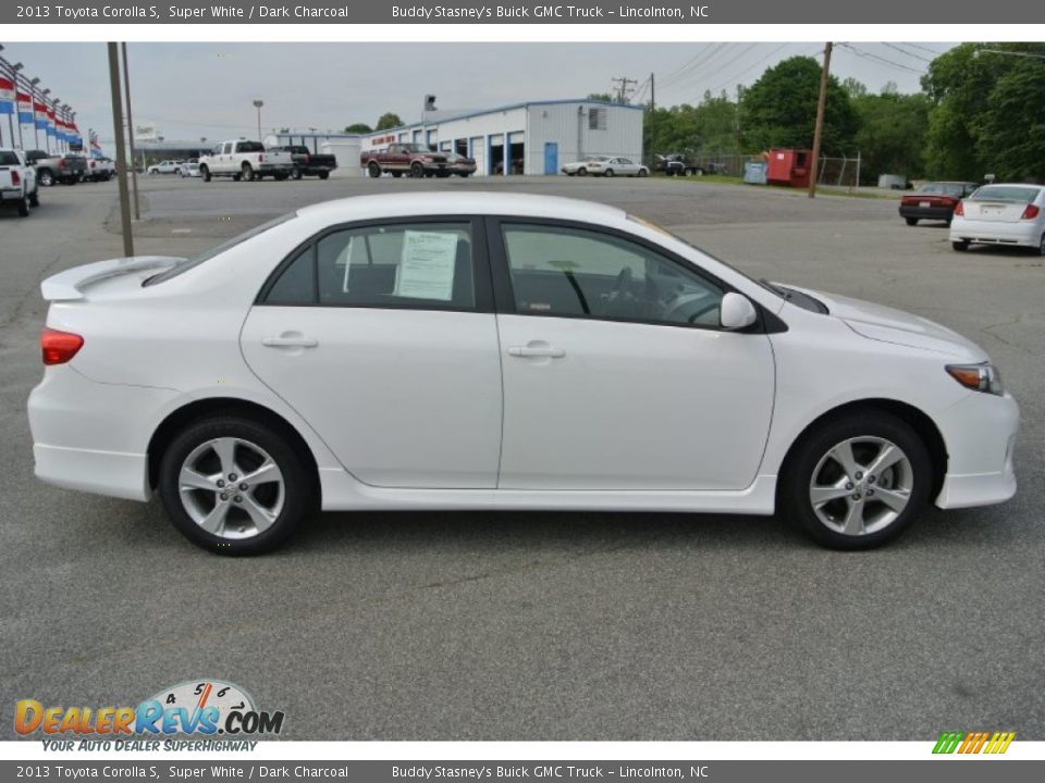 Super White 2013 Toyota Corolla S Photo #6