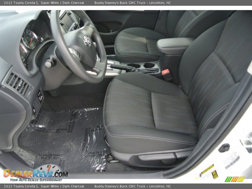 Dark Charcoal Interior - 2013 Toyota Corolla S Photo #8