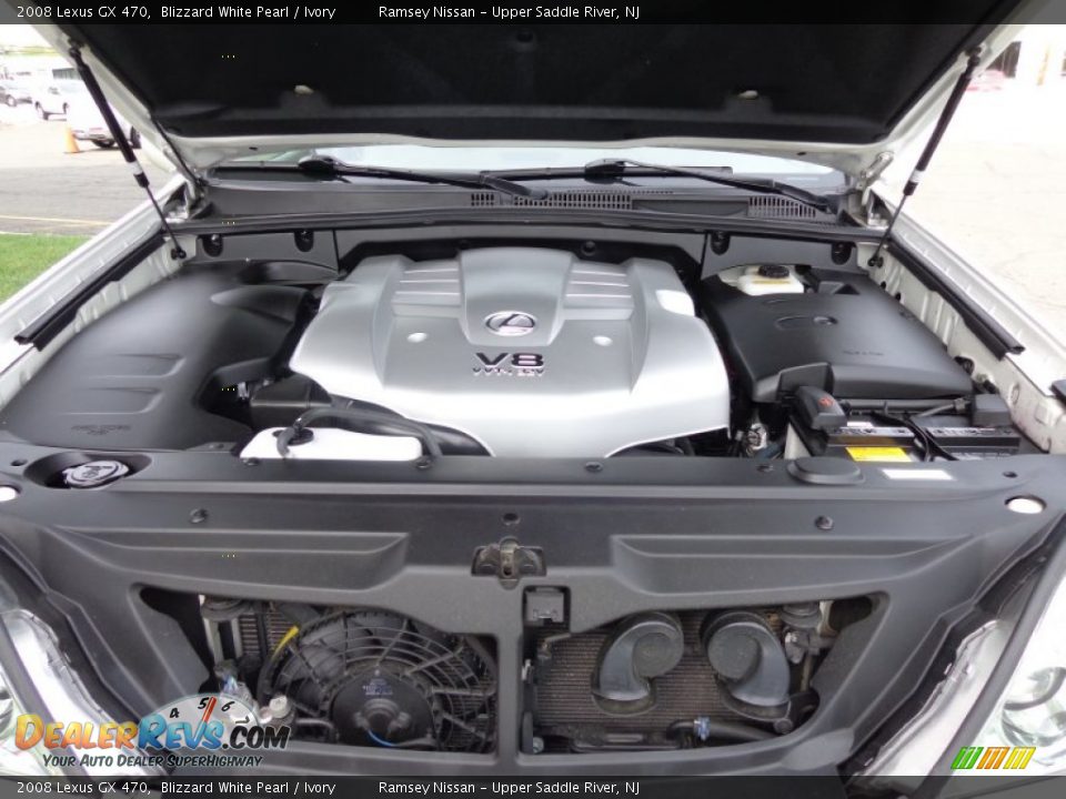2008 Lexus GX 470 Blizzard White Pearl / Ivory Photo #6