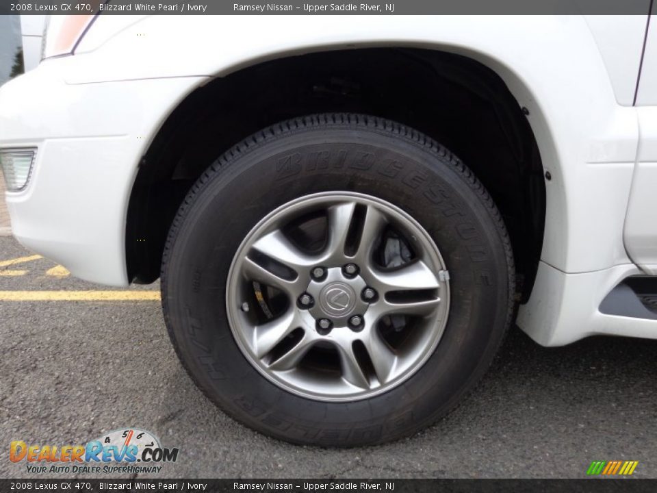 2008 Lexus GX 470 Blizzard White Pearl / Ivory Photo #7
