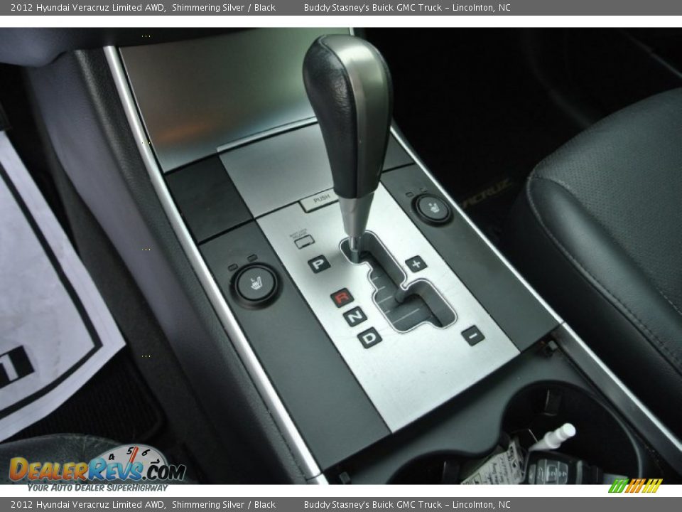 2012 Hyundai Veracruz Limited AWD Shimmering Silver / Black Photo #11