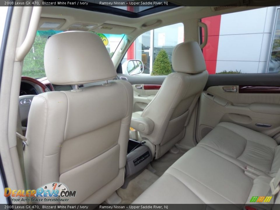 2008 Lexus GX 470 Blizzard White Pearl / Ivory Photo #9
