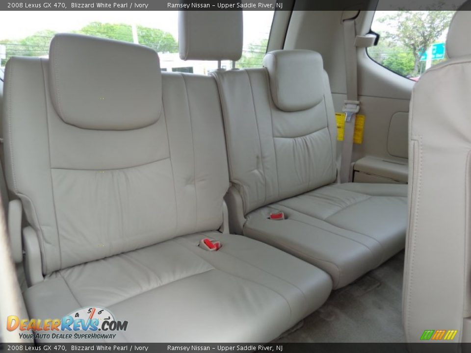 2008 Lexus GX 470 Blizzard White Pearl / Ivory Photo #13