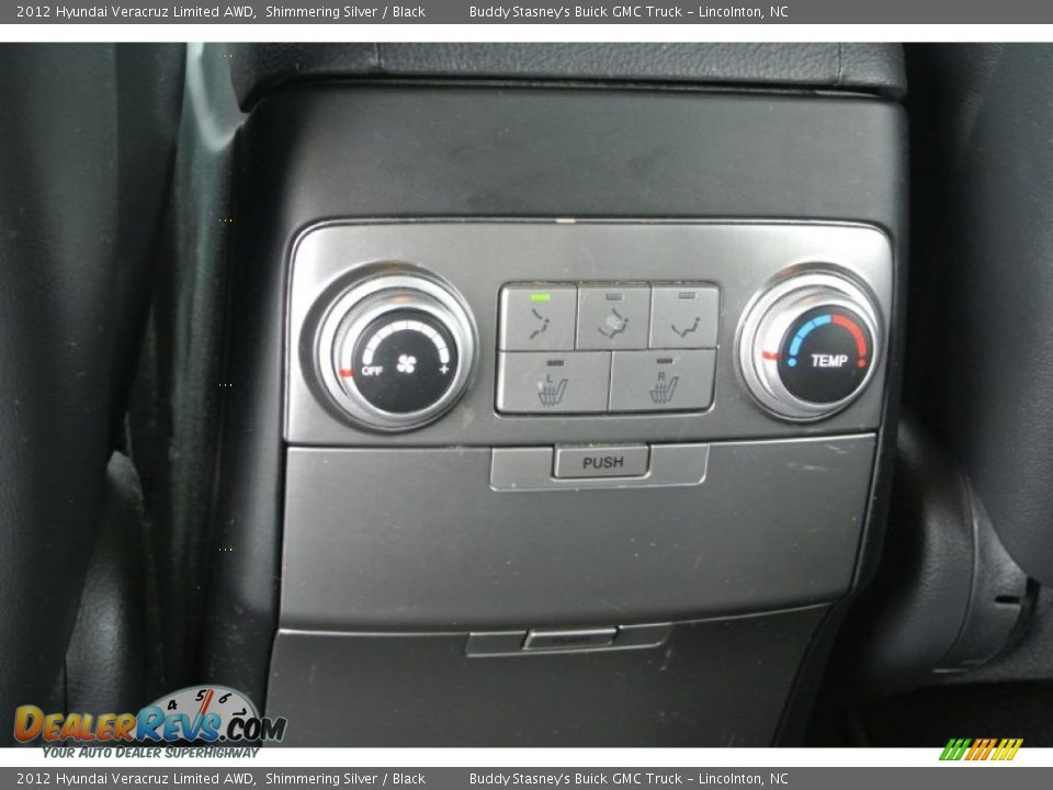 2012 Hyundai Veracruz Limited AWD Shimmering Silver / Black Photo #19
