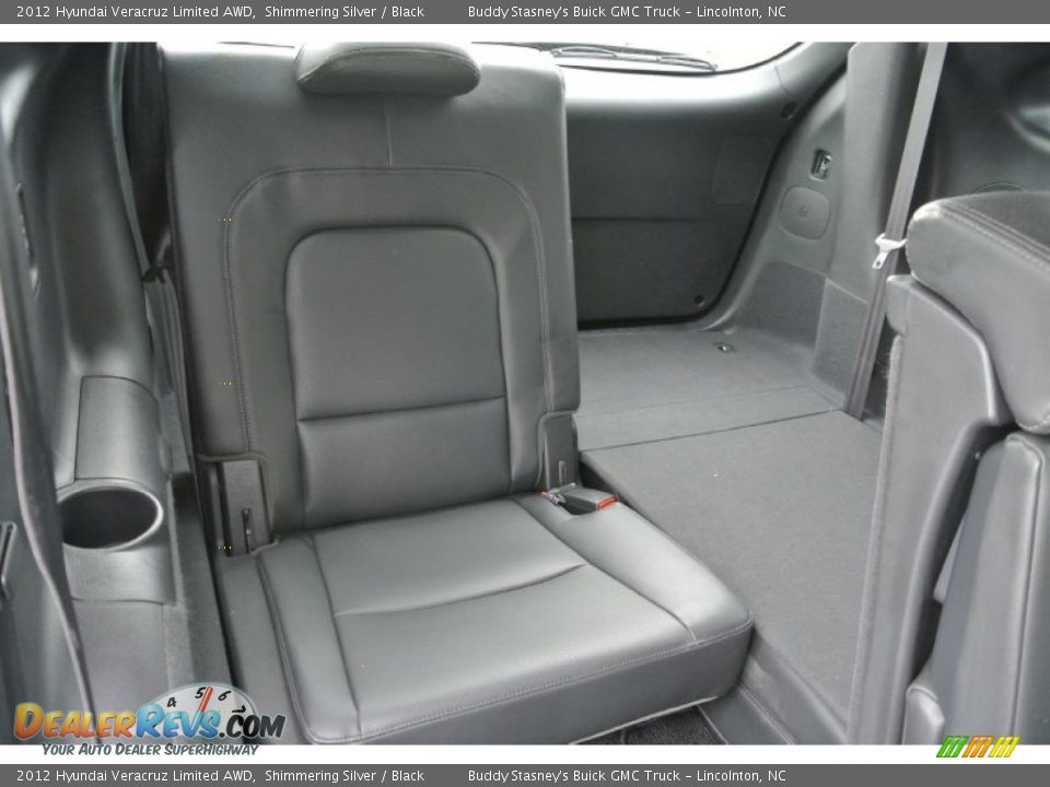 2012 Hyundai Veracruz Limited AWD Shimmering Silver / Black Photo #21