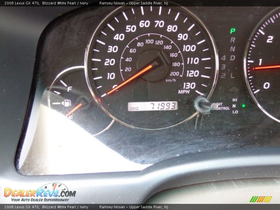 2008 Lexus GX 470 Blizzard White Pearl / Ivory Photo #18