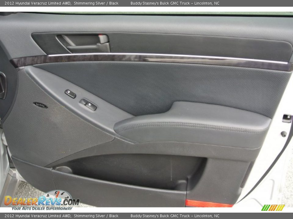 2012 Hyundai Veracruz Limited AWD Shimmering Silver / Black Photo #23