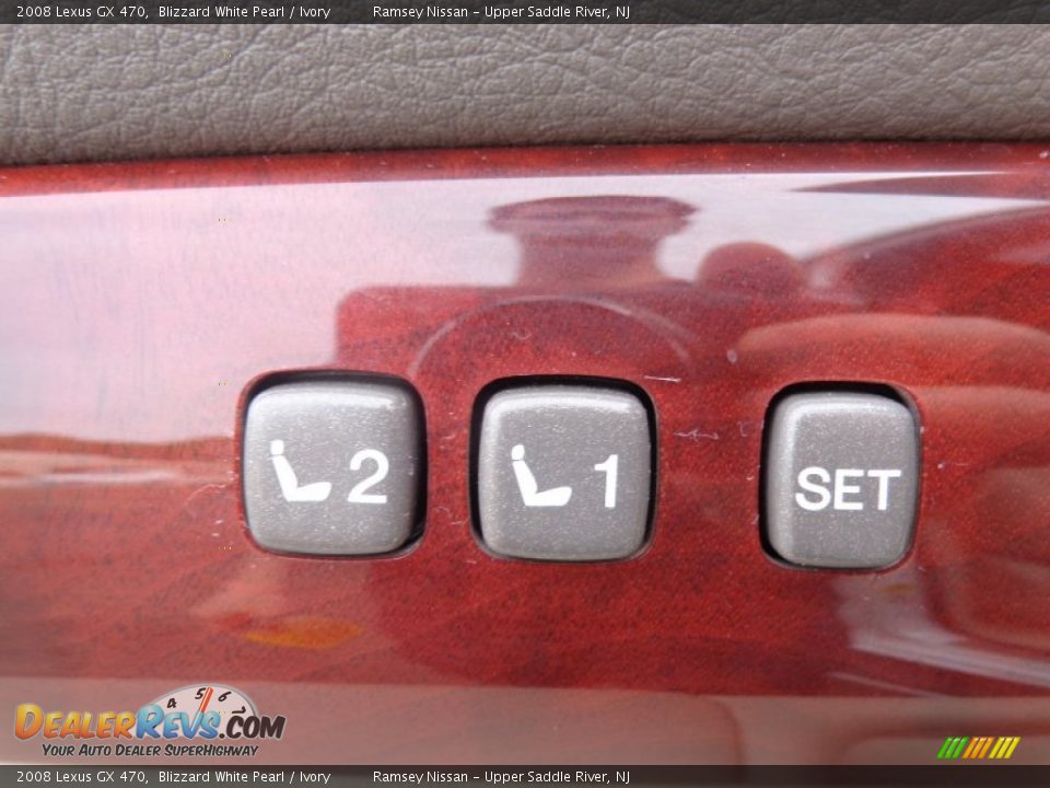 2008 Lexus GX 470 Blizzard White Pearl / Ivory Photo #21