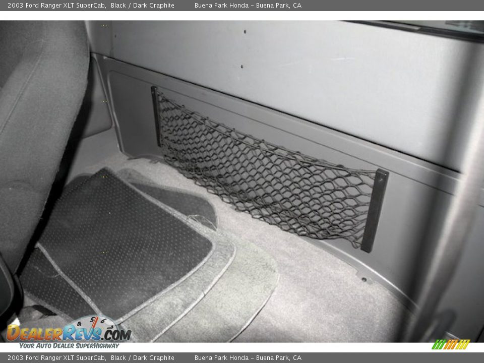 2003 Ford Ranger XLT SuperCab Black / Dark Graphite Photo #14