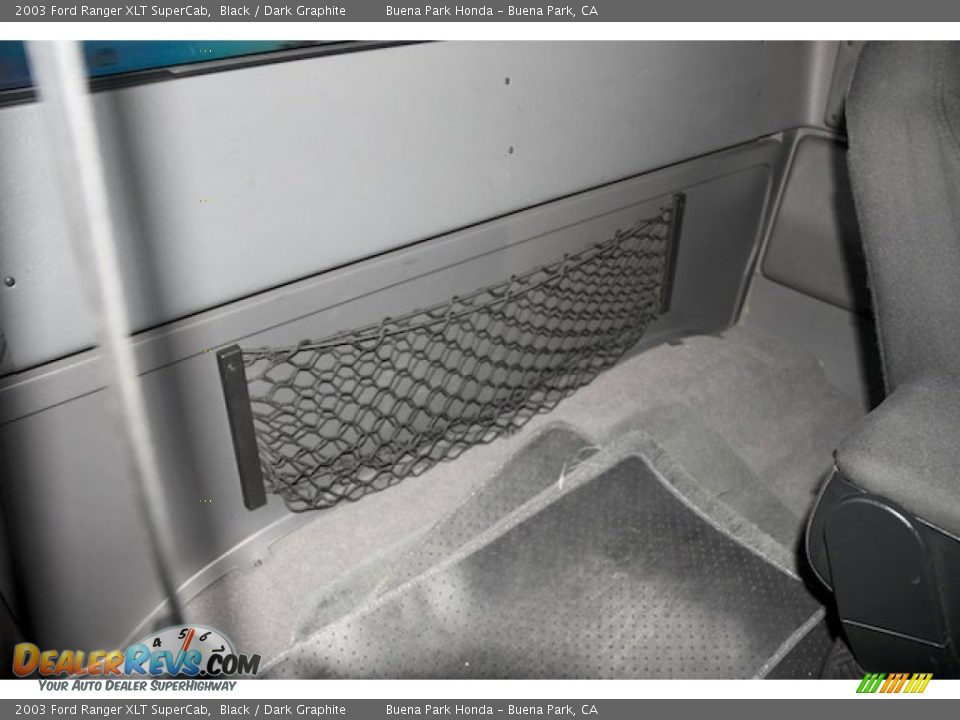 2003 Ford Ranger XLT SuperCab Black / Dark Graphite Photo #18