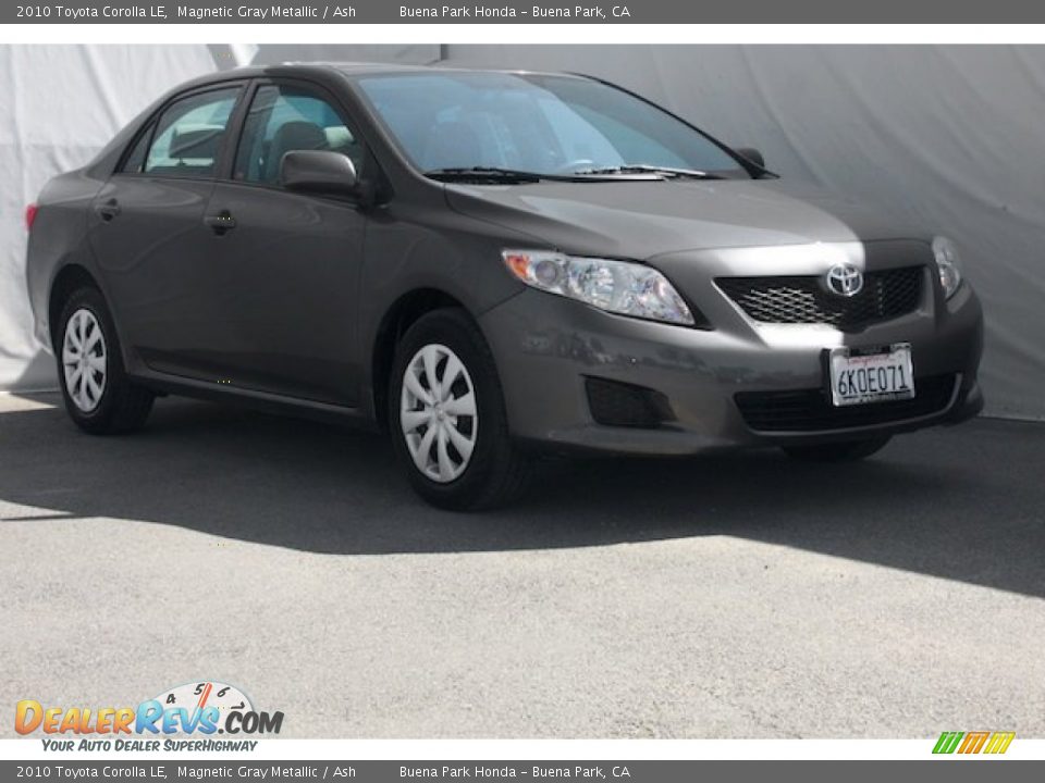 2010 Toyota Corolla LE Magnetic Gray Metallic / Ash Photo #1