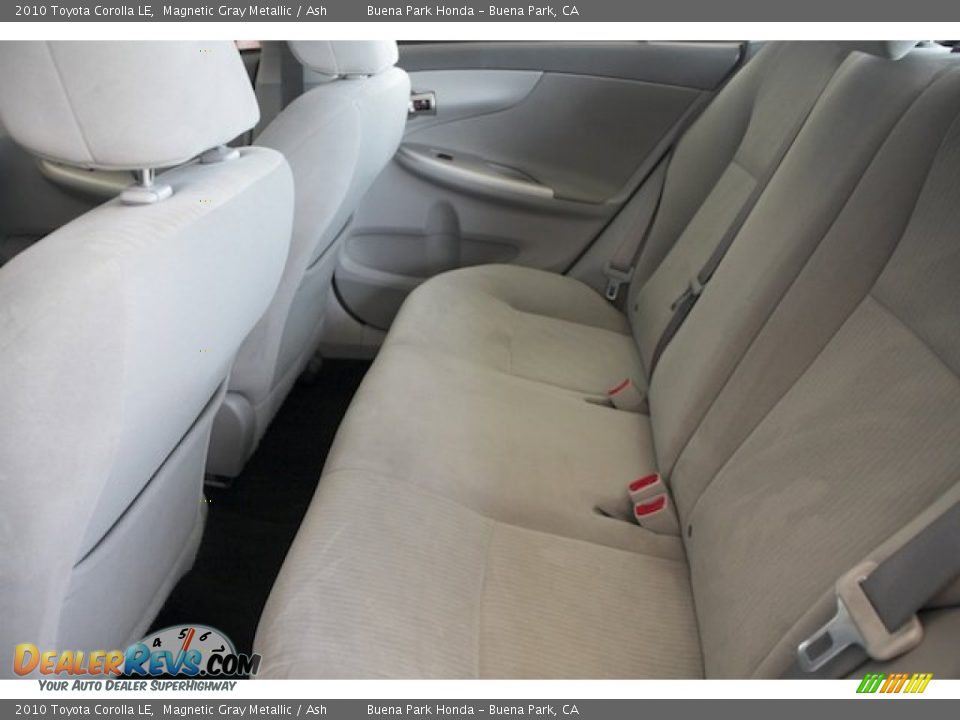 2010 Toyota Corolla LE Magnetic Gray Metallic / Ash Photo #4